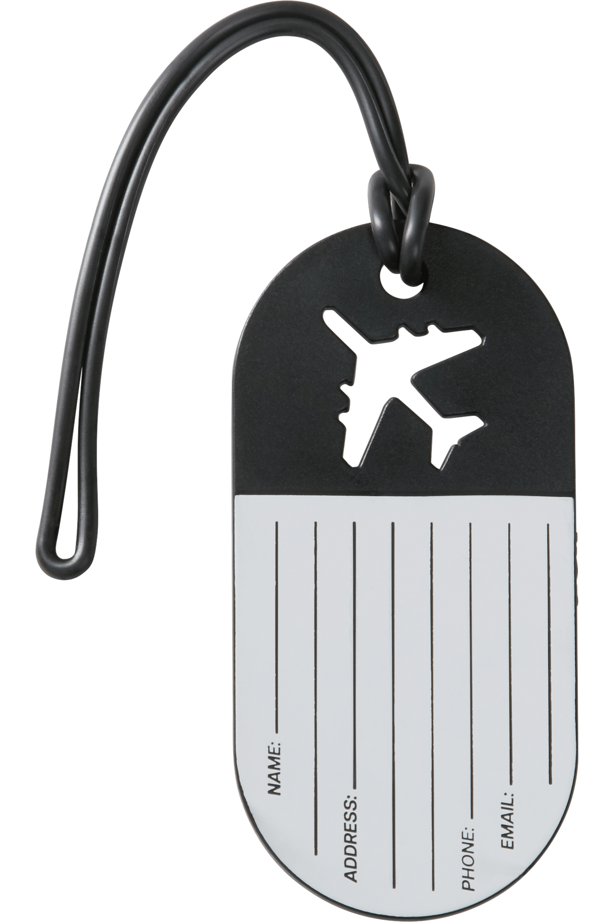 Fun Tags Porta indirizzi  Set di 2 pezzi AMERICAN TOURISTER | LUGGAGE TAG X2 FUNREADY FOR TAKE OFF