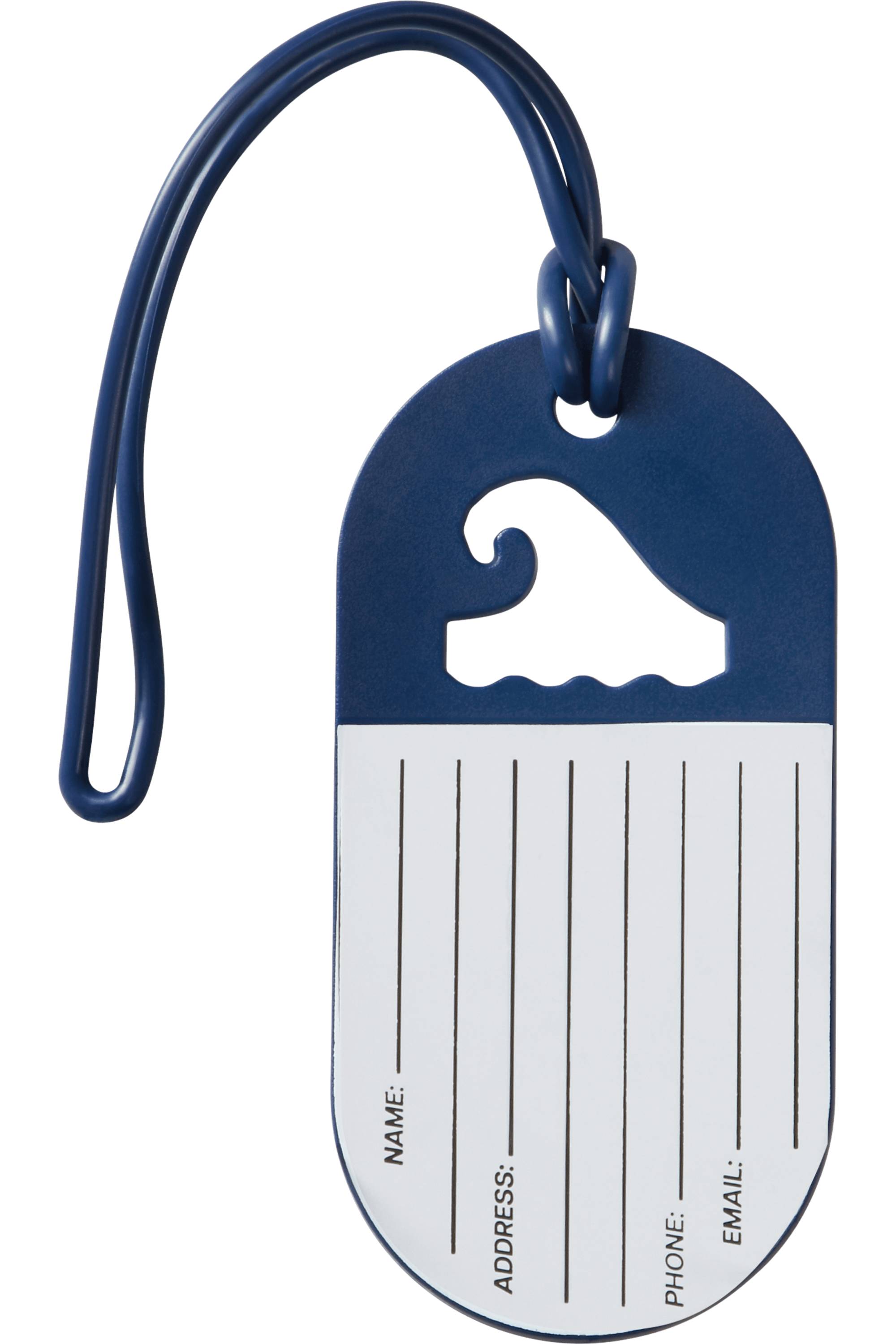 Fun Tags Porta indirizzi  Set di 2 pezzi AMERICAN TOURISTER | LUGGAGE TAG X2 FUNRIDE THE TIDE