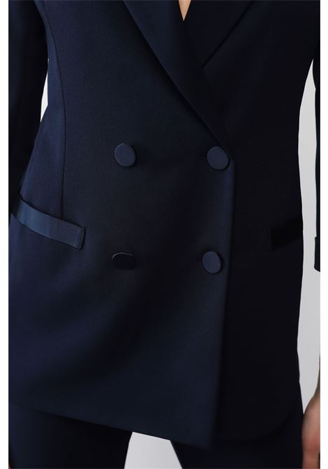 Blazer doppiopetto con maniche 3/4 IMPERIAL | JU25IAWBLU