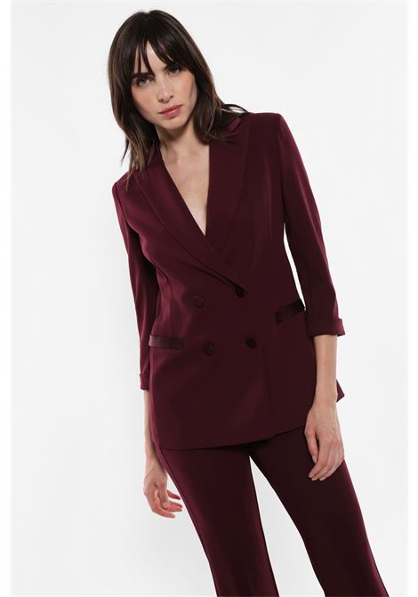 Blazer doppiopetto con maniche 3/4 IMPERIAL | JU25IAWMARSALA