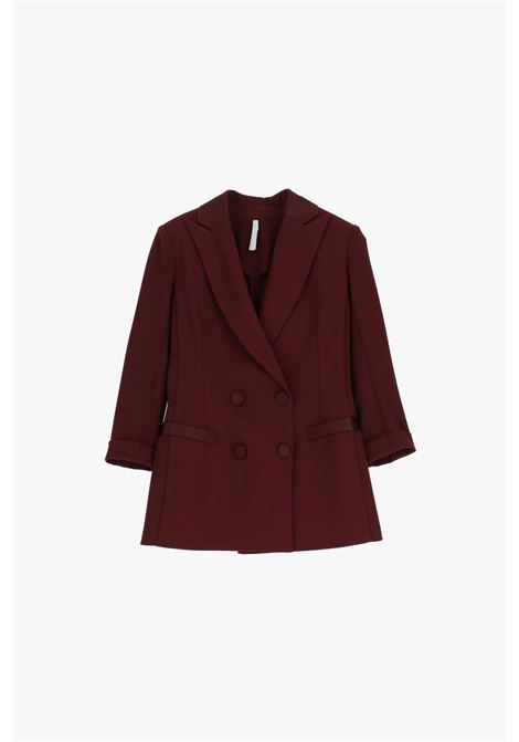 Blazer doppiopetto con maniche 3/4 IMPERIAL | JU25IAWMARSALA