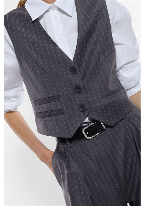 Gilet con bottoni e tasche IMPERIAL | LC24IETGRGIGIO MEDIO