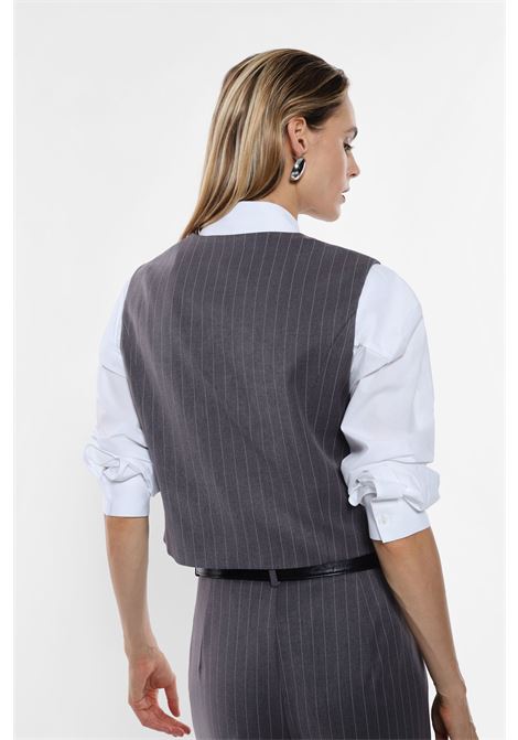 Gilet con bottoni e tasche IMPERIAL | LC24IETGRGIGIO MEDIO