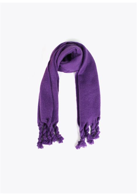 Sciarpa con frange intrecciate LOLA CASADEMUNT | LF2407010LILLA