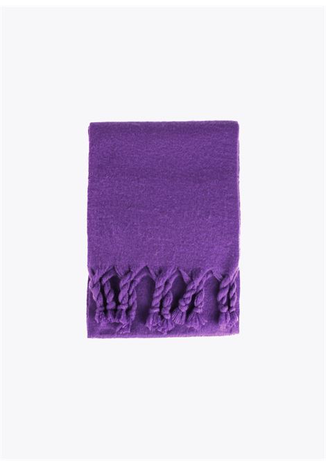 Sciarpa con frange intrecciate LOLA CASADEMUNT | LF2407010LILLA