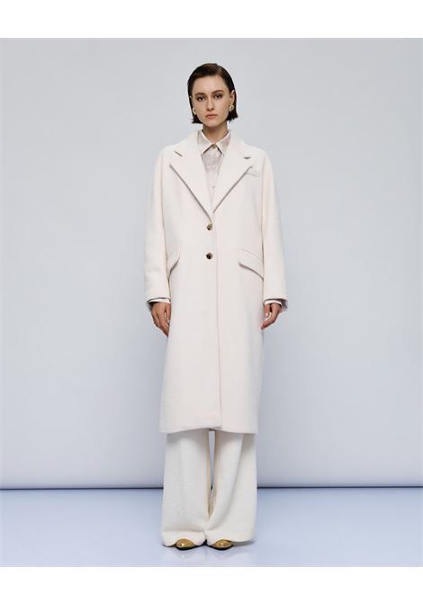 Cappotto con bottoni metallici ACCESS fashion | 54-9003-543VANILLA