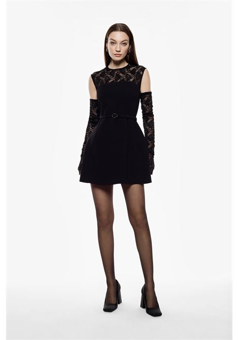 Abito corto con maniche staccabili in pizzo IMPERIAL | AFYMKZICNERO