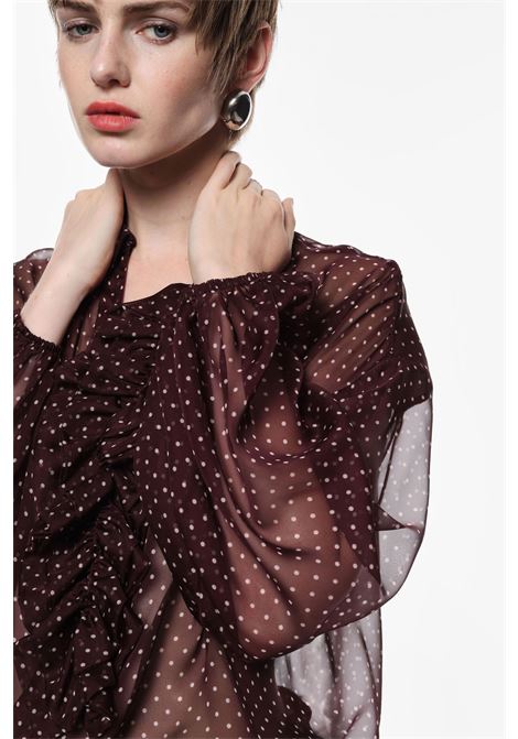 Camicia con maniche lunghe e colletto IMPERIAL | CND7KIHBORDO