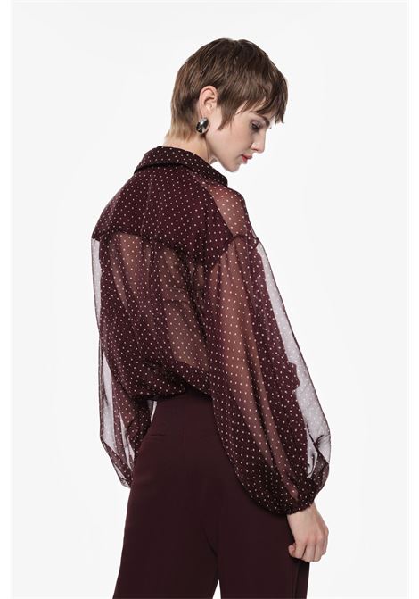 Camicia con maniche lunghe e colletto IMPERIAL | CND7KIHBORDO