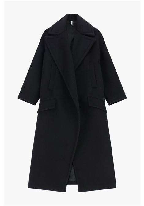 Cappotto over con maxi revers e tasche IMPERIAL | KG26KLYNERO