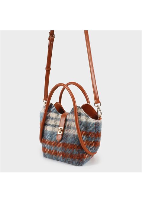 Borsa a mano DELILAH - jeans cuoio LABEL ROSE | DELILAHBLUETTE