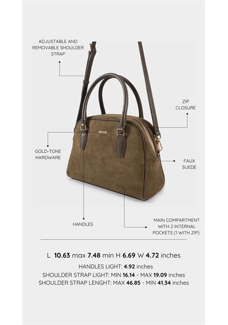 Borsa a tracolla DIANA - VERDE LABEL ROSE | DIANAVERDE