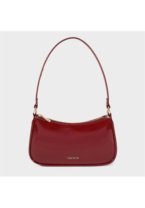Borsa a spalla EMMA VERNICE - CHERRY LABEL ROSE | EMMACHERRY