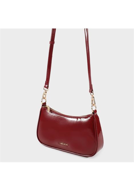 Borsa a spalla EMMA VERNICE - CHERRY LABEL ROSE | EMMACHERRY