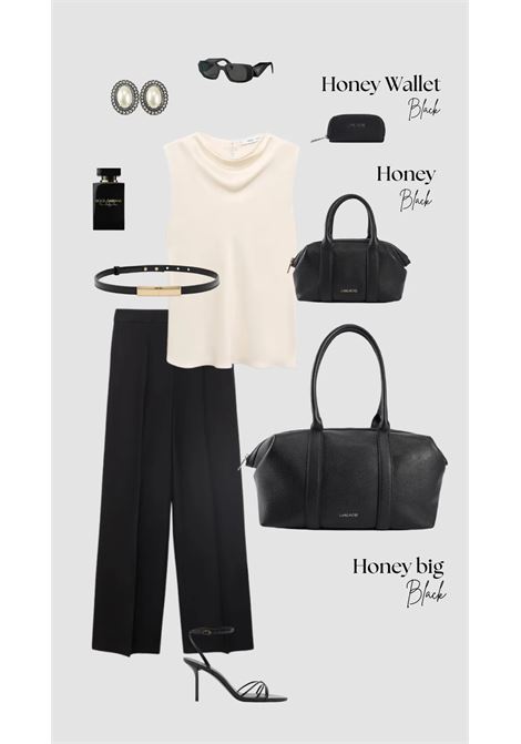 Borsa bauletto HONEY - BLACK LABEL ROSE | HONEYBLACK