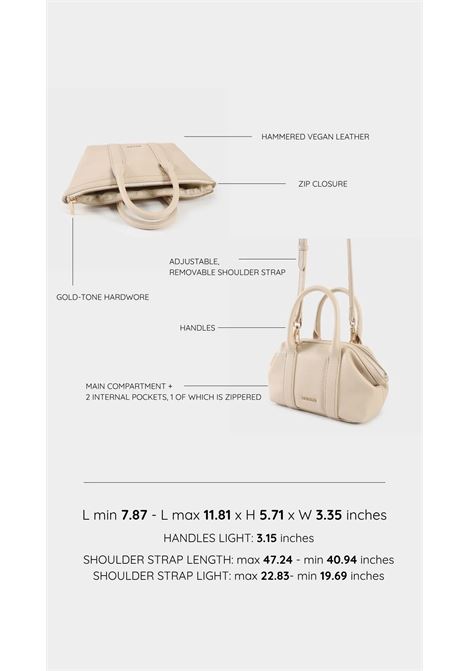 Borsa bauletto HONEY - CREAM LABEL ROSE | HONEYCREAM