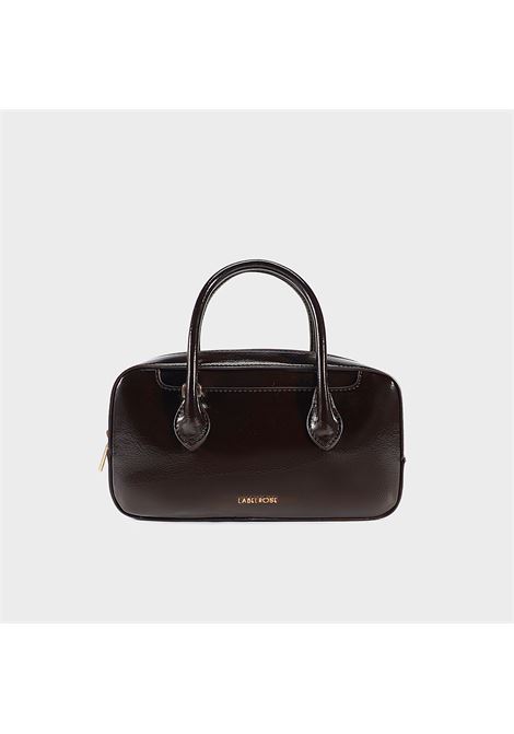 Borsa a mano IRIS - DARK BROWN LABEL ROSE | IRISDARK BROWN
