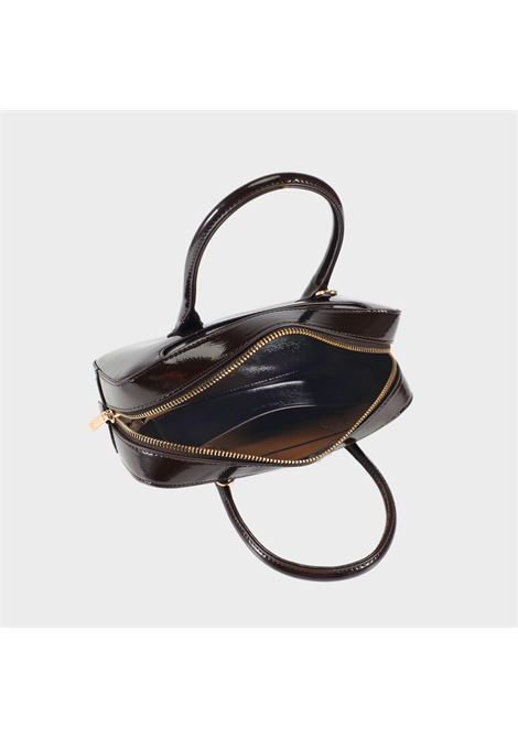 Borsa a mano IRIS - DARK BROWN LABEL ROSE | IRISDARK BROWN