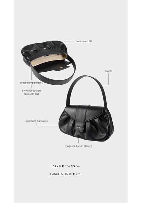 Borsa a mano MARIGOLD - BLACK LABEL ROSE | MARIGOLDBLACK