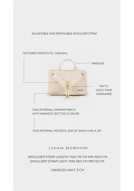 Shopper bag ANGIE - latte LABEL ROSE | MEGANMILK