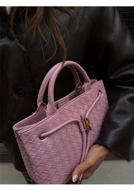 Borsa a mano MEGAN - PINK QUARZ LABEL ROSE | MEGANPINK QUARZ
