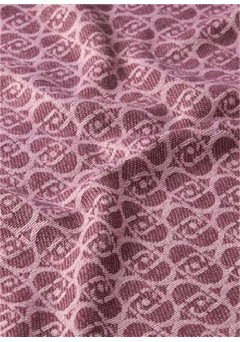 Stola con logo monogram Auberigine LIUJO | 2F5018T030091718