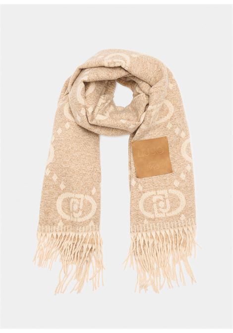 Stola con logo jacquard LIUJO | 2F5038T030030003