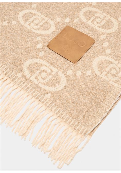 Stola con logo jacquard LIUJO | 2F5038T030030003