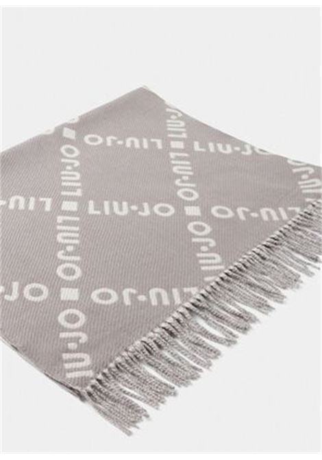 Stola jacquard Grigio LIUJO | 2F5039T030071502