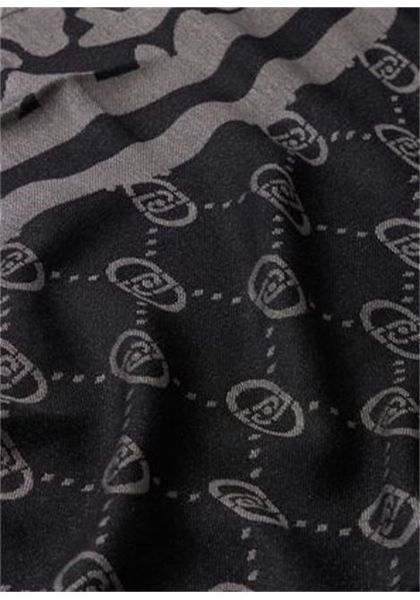 Stola con logo Nero LIUJO | 2F5040T030022222