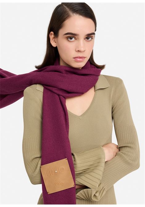 Stola con frange Bordò LIUJO | 2F5048T030091718