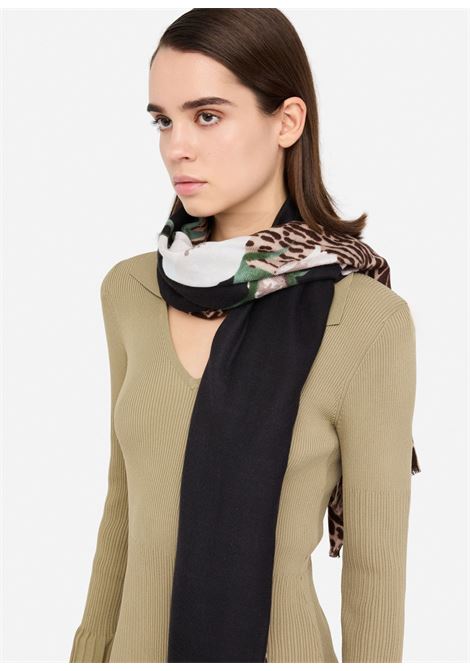 Stola animalier floreale LIUJO | 2F5077T030022222