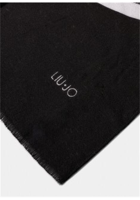 Stola con logo Nero LIUJO | 2F5082T030022222