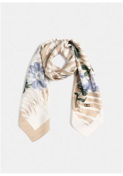 Foulard stampato Beige LIUJO | 2F5084T0300Q9106