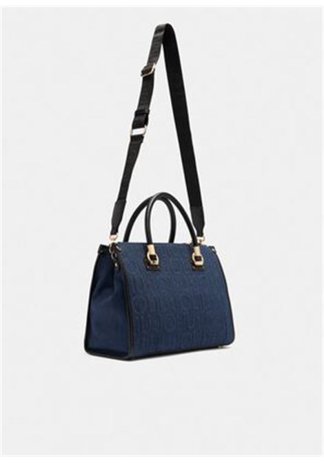 Shopping bag media in denim LIUJO | AF5008D000194024