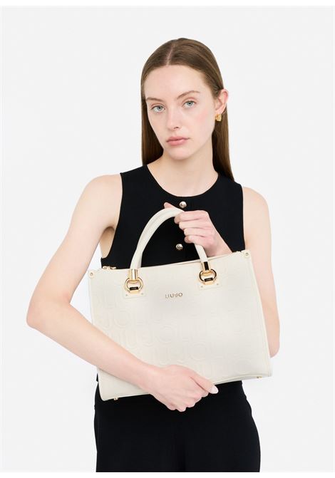 Borsa satchel media con logo Marmo LIUJO | AF5008E053830002