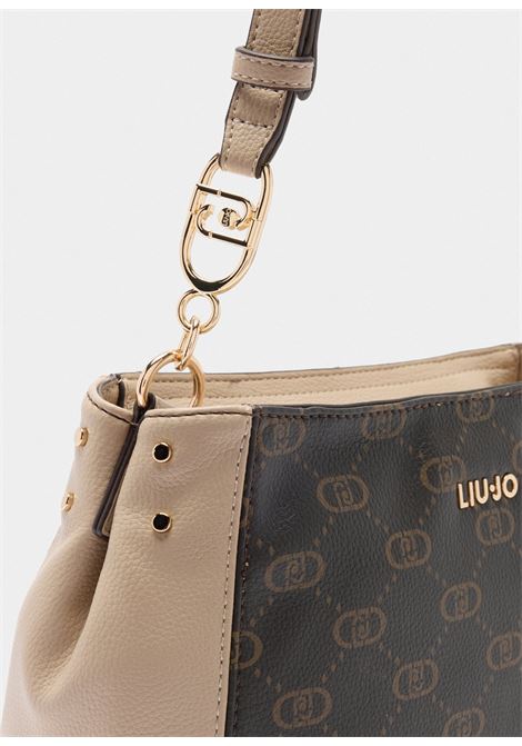 Borsa a spalla media monogram LIUJO | AF5116E005351308