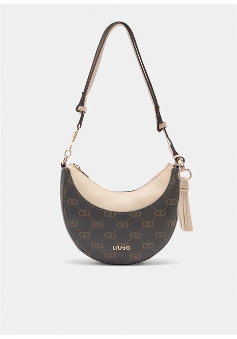 Borsa hobo media con logo LIUJO | AF5251E005351308