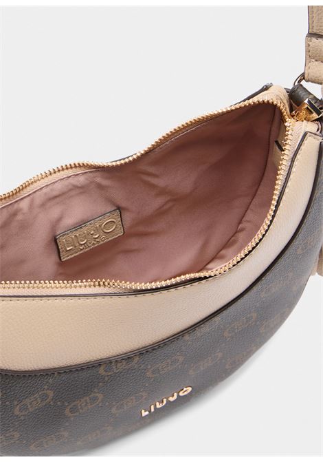 Borsa hobo media con logo LIUJO | AF5251E005351308