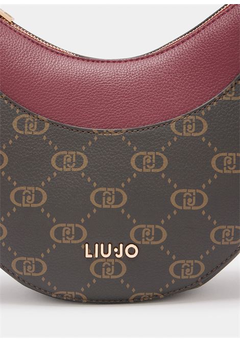 Borsa a spalla con logo LIUJO | AF5251E005391726