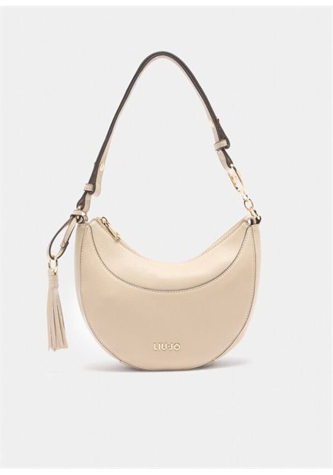 Borsa a spalla media con charm LIUJO | AF5251E005851308