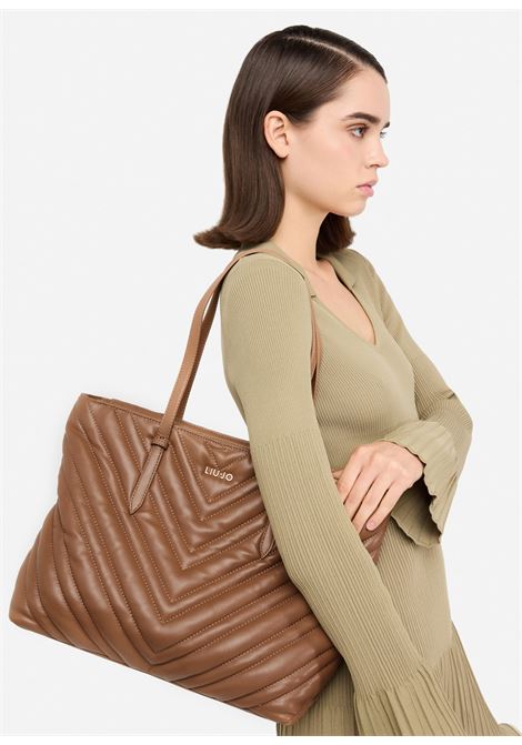 Shopping bag grande matelassé LIUJO | AF5321E042681244