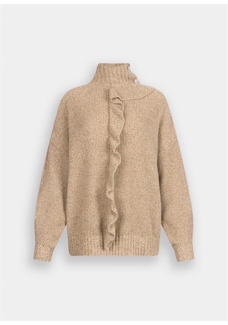 Maglia con maxi volant LIUJO | MF5052MS041P9120