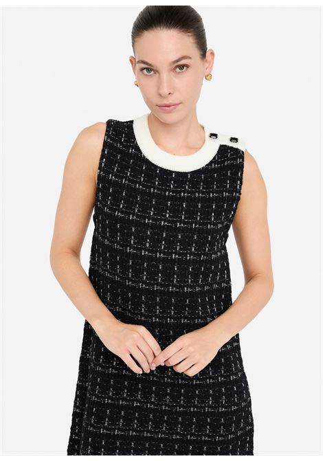 Abito corto in misto lana LIUJO | MF5057MA25RP9017
