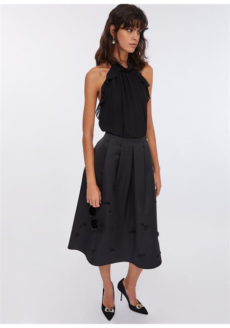 Gonna midi in taffetà LIUJO | MF5335T071A22222
