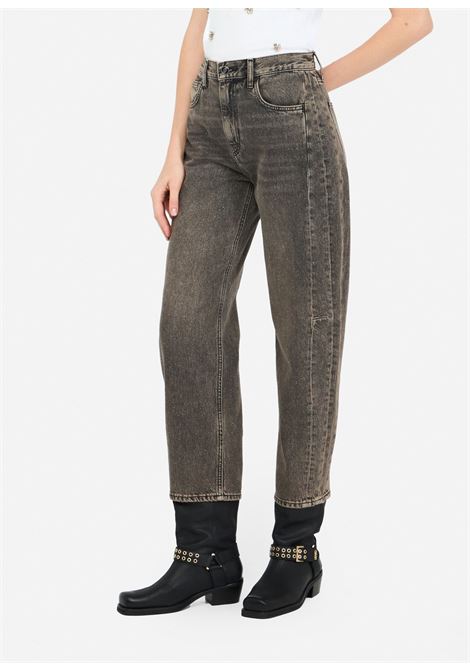 Jeans boyfriend con glitter LIUJO | MF5381D492788280