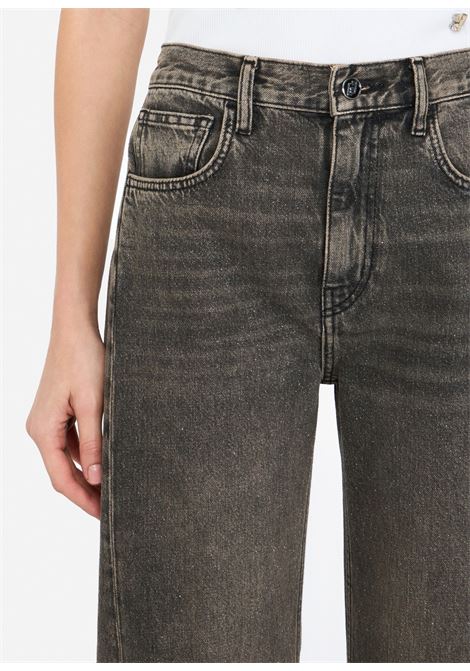 Jeans boyfriend con glitter LIUJO | MF5381D492788280