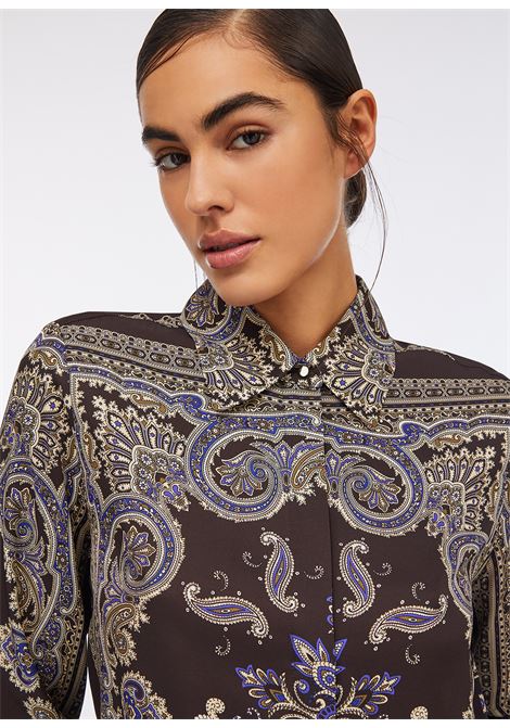 Camicia in twill stampato LIUJO | MF5393TS117P9141