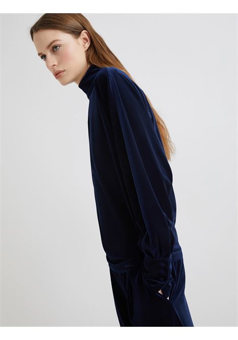 Blusa in velluto - BLU NOTTE MARELLA | CAMEL1003