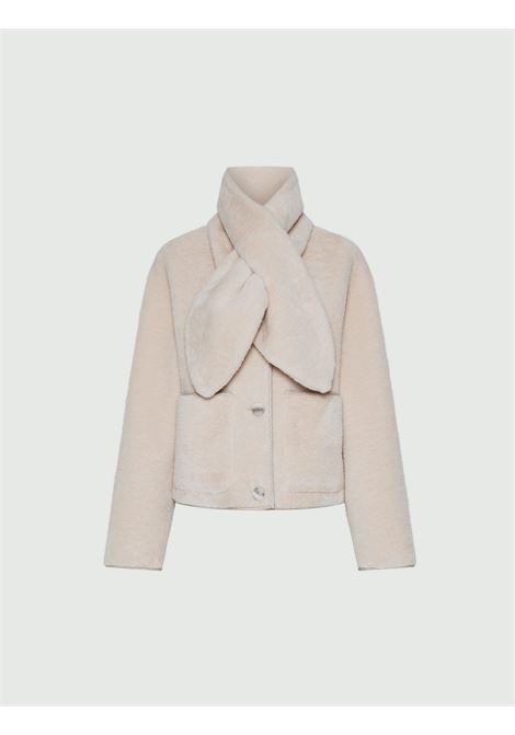 Giacca corta con sciarpa Cecil PANNA MARELLA | CECIL001